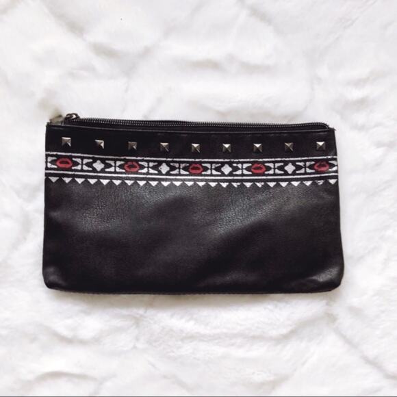 Makeup Forever Black Makeup Bag with Design - Picture 1 of 4